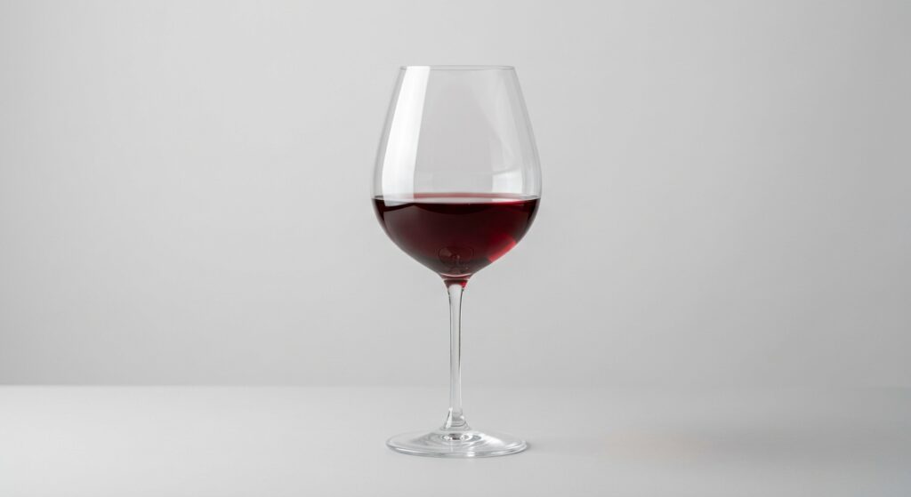 Origen Burgundy Stemware